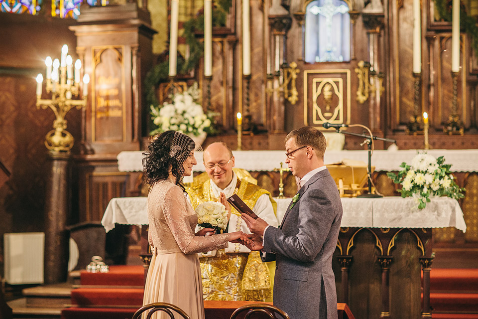 Baltic Wedding in Church